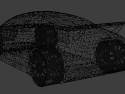 Audi R8 LMS 3D model