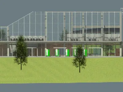 Green Building Project 3D model
