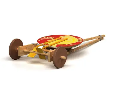 Tomtom Gari Toy  Low-poly 3D model