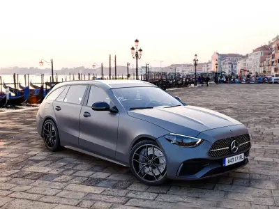 Mercedes Benz C Class State 2022 3D model