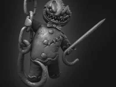 poSSessed cookie V2 - 3Dprint 3D print model