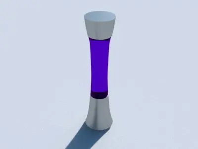 Lava Lamps Low-poly 3D model