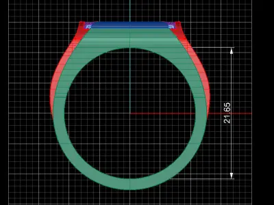 NEO MAN RING MODEL25 3D print model