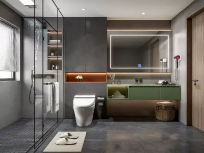 Bathroom 50 3D model