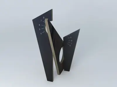 Sundial sculpture Free 3D model