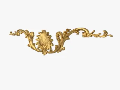 Classic decor ornament 212 3D model