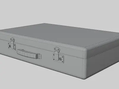 vintage bag 3D model Free 3D model