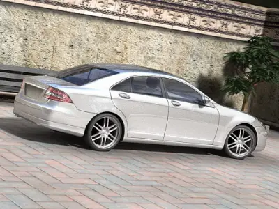 Mercedes concept sedan 3D model