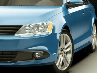 VW Jetta 2011 3D model