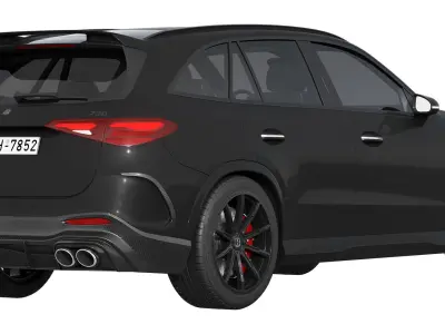 Brabus 730 AMG GLC63 2025 3D model