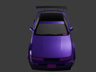 need for speed 3D module  Low-poly 3D model