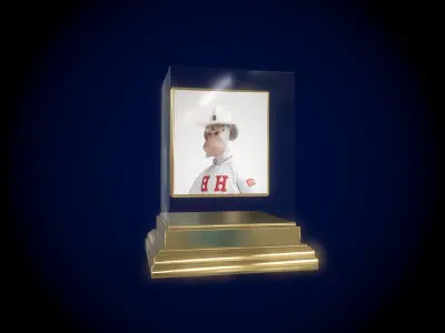 Hape Beast 10 Gold Club Low-poly 3D model