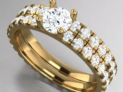 3D model to ring 3D print model