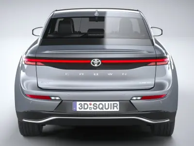 Toyota Crown Limited 2023 3D model