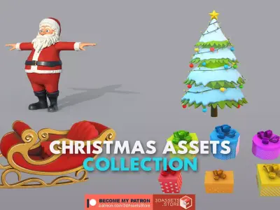 Environment - Christmas Assets Collection