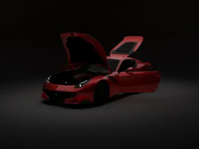 Ferrari F12 TDF 3D model