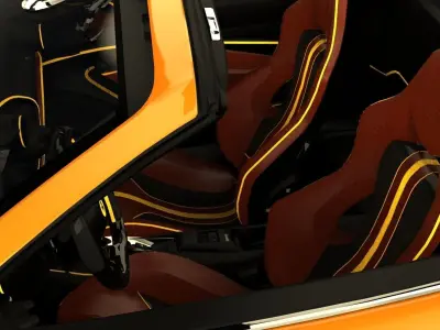 Ferrari F8 Spider 2020 3D model 3D model