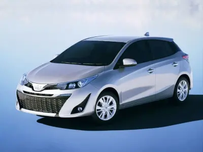 Toyota Yaris Hatch SE Plus 2018 Low-poly 3D model