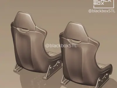 SPORT SEAT BB01 FOR DIECAST AND MODELKITS 1-24th 3D print model