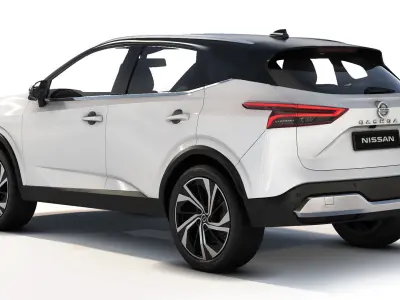 Nissan Qashqai 2022 3D model