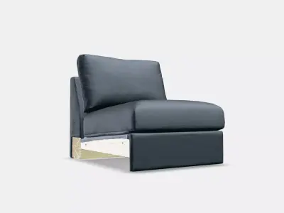 VIMLE Cover for 1-seat section 4 Low-poly 3D model