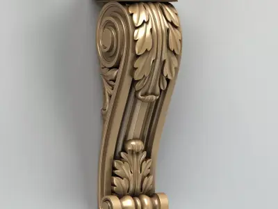 Corbel 003 3D model