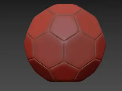 Soccer Ball Free low-poly 3D model