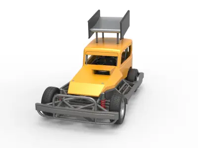 New Zealand Superstock car Scale 1 to 25 3D print model