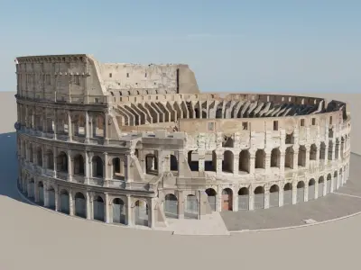 Ancient Rome 3D Collection - Pantheon and Colosseum