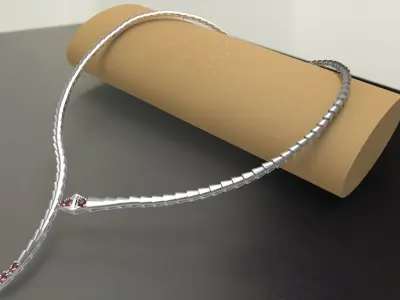 BVLGARI Light Serphenti Necklace 3D print model