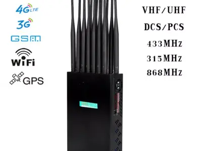 Portable Cell Phone and GPS Signal Jammer Inhibitor Free 3D model