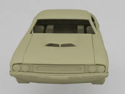Dodge 1970 3D print model