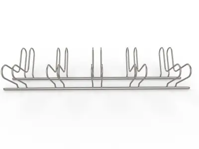 Bike Rack M10 Low-poly 3D model