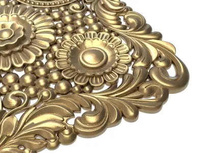  decorative pattern ready for 3D printing 3D model 397