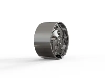 RUCCI FORGED ganja CONCAVE WHEEL 3D print model