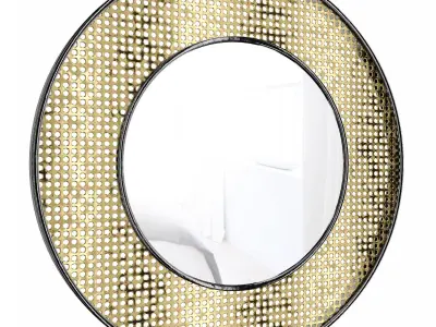 Lilath Eclectic Venetian Accent Mirror 3D model