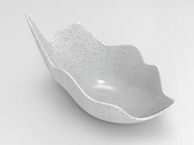 Crack Vase Low-poly 3D model