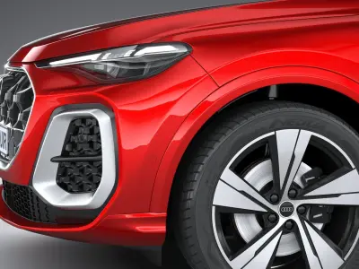 Audi SQ5 Sportback 2025 3D model