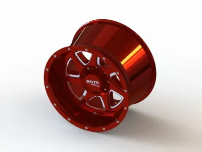 Cast rim MOTO METAL - MO976 3D model