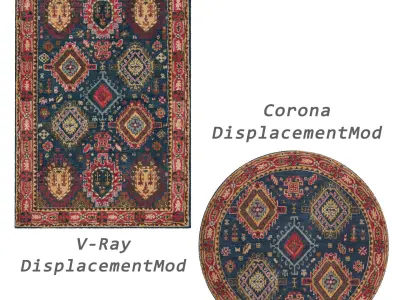 Rugs No 846 Low-poly 3D model