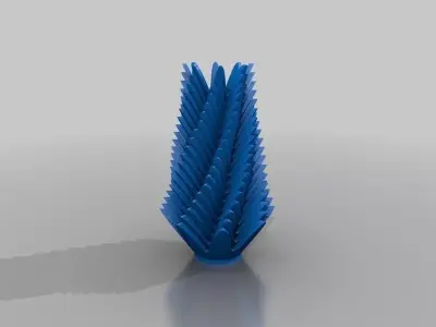 Leaf Vase Free 3D print model