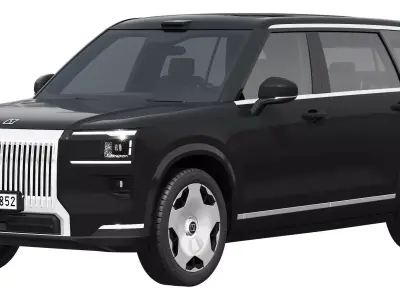 Zeekr 9X 2025 3D model