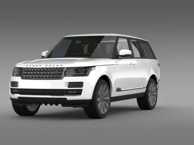 Range Rover Vogue SE SDV8 L405 3D model