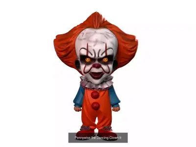 Set of Halloween characters and decorations 3D Model Collection