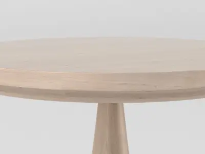 Neptune Henley Side Table 3D model