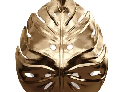 Monstera Leaf 3D model