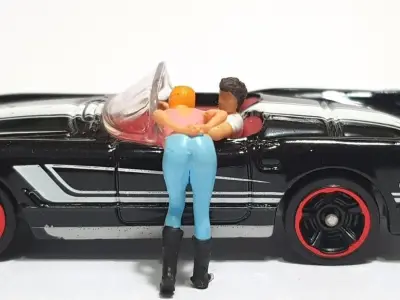 Figure Rina Sexy Girl 1-64 Scale 3D print model