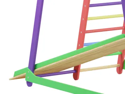 Childrens sports kitty Krikhitka 1 min 3D model