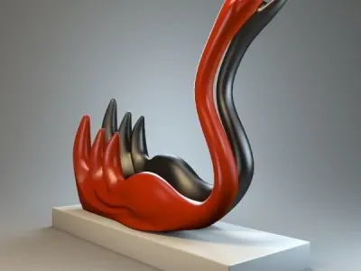 Sculpture Pledge allegiance P 3D print model