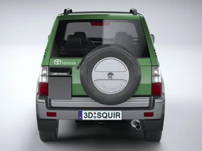 Toyota Land Cruiser J90 1996 3D model